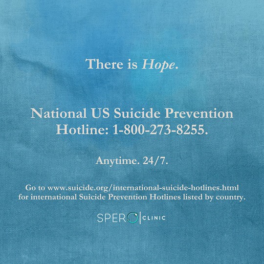 national suicide prevention hotline hope for crps