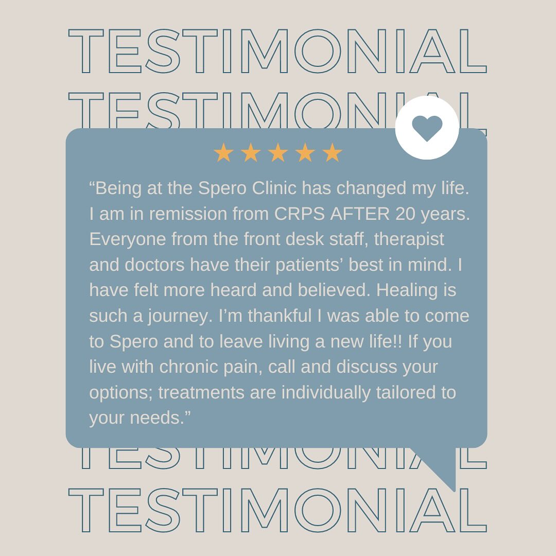 Spero Clinic Reviews - CRPS