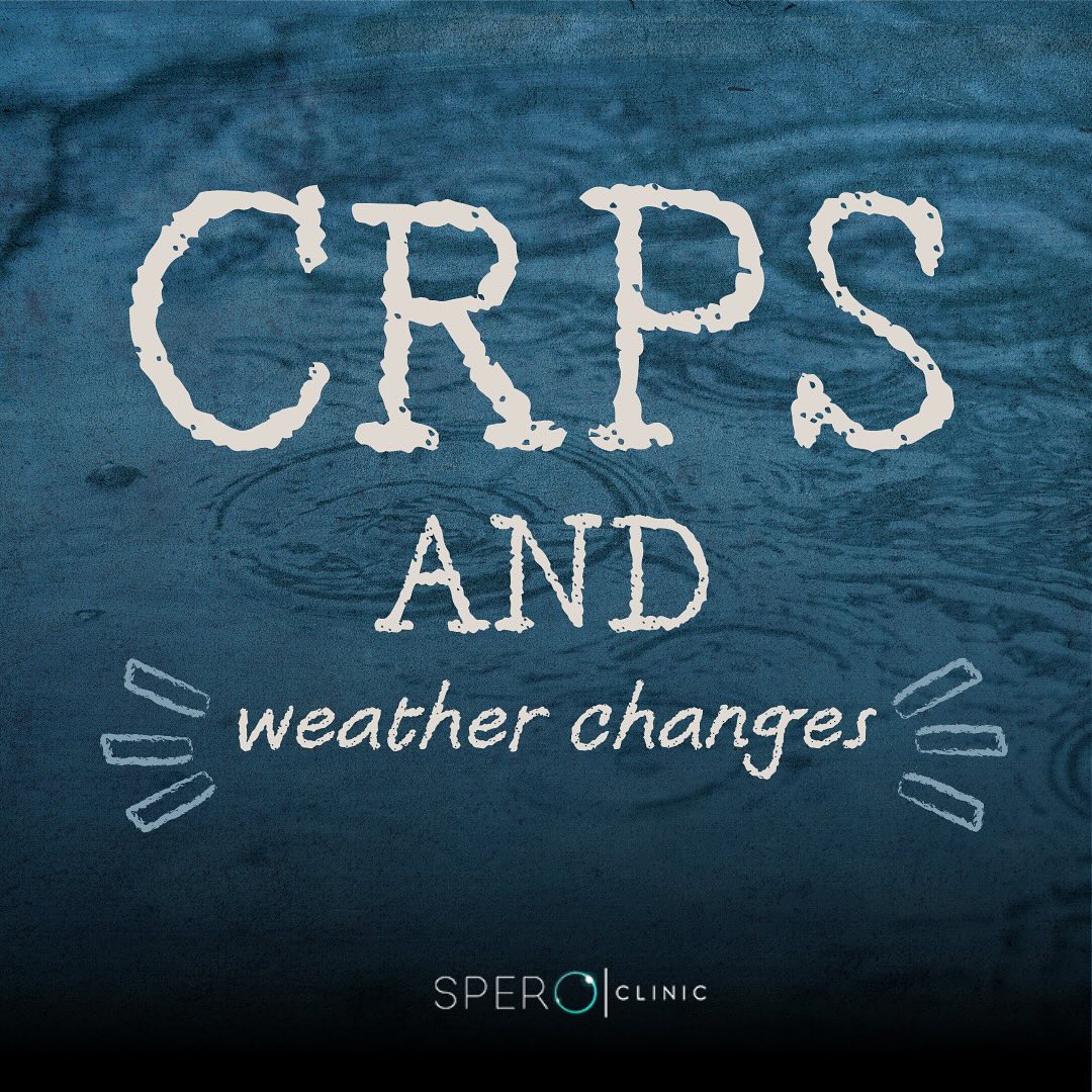 CRPS Weather changes spero clinic