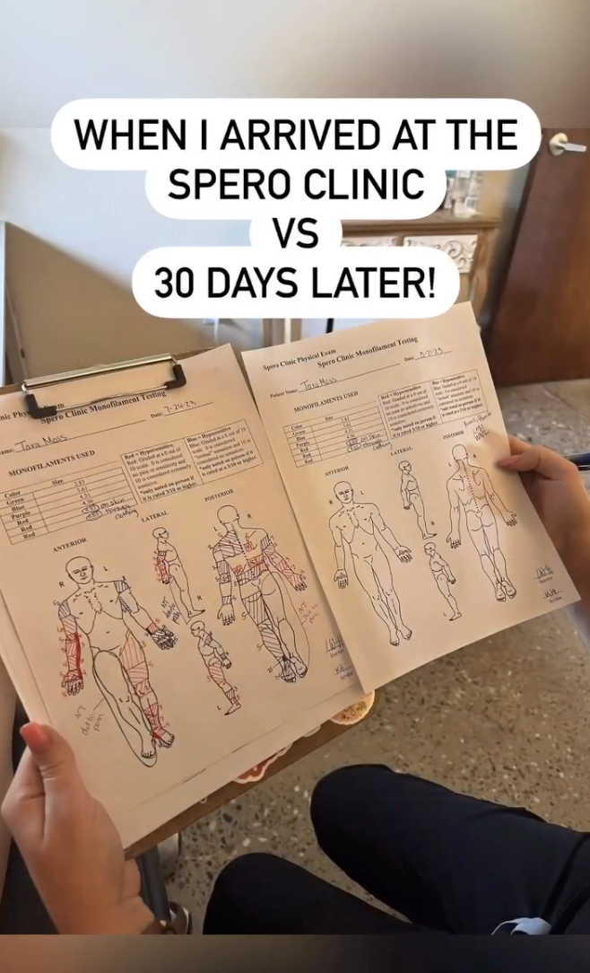 Tara Rae Moss CRPS Treatment Spero Clinic 30 days